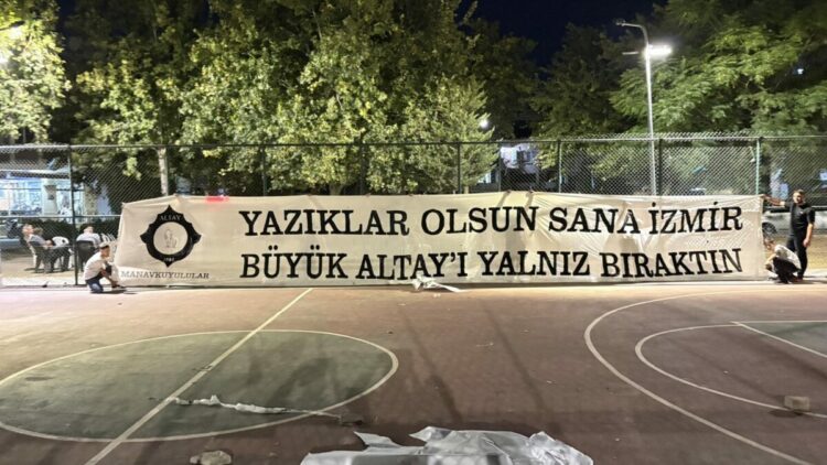 Altay'da büyük yıkım