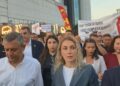 Özgür Özel, Beylikdüzü'nde yürüyüşe katıldı