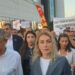 Özgür Özel, Beylikdüzü'nde yürüyüşe katıldı