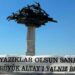 Altay'ın pankartı meydanlarda