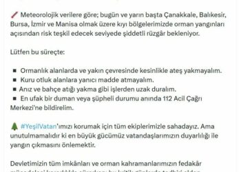 Bakan Yumaklı'dan orman yangınlarına karşı uyarı