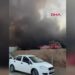 Manisa’da yumurta üretim tesisinde yangın