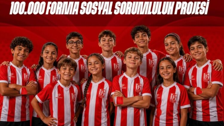 Balıkesirspor'dan 100 bin forma kampanyası