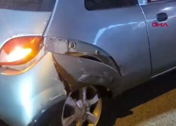 Kaza sonrası kaçarken cipiyle otomobile çarpan alkollü sürücüye gözaltı