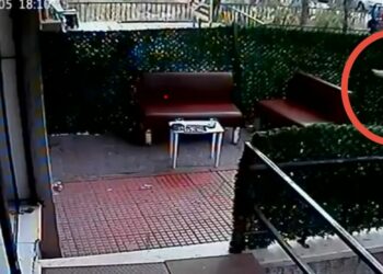 Nefes borusuna cisim kaçan kadın, Heimlich manevrasıyla kurtarıldı; o anlar kamerada