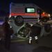 Eskişehir’de şarampole devrilip takla atan otomobilde 2 kişi yaralandı