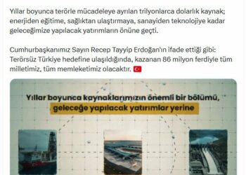 İletişim Başkanlığı: Terörsüz Türkiye ile kazanan 86 milyon olacak