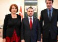 Bakan Gürlek, Uğur Mumcu'nun ailesiyle görüştü