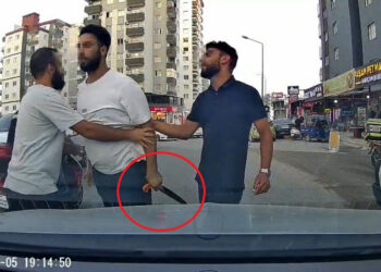 Trafikte tartıştığı sürücüyü darbedip, testereyle saldırmaya çalışan şüpheli tutuklandı