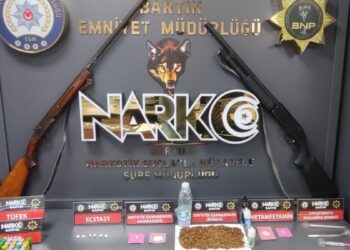 Bartın'da uyuşturucu operasyonu; 5 gözaltı