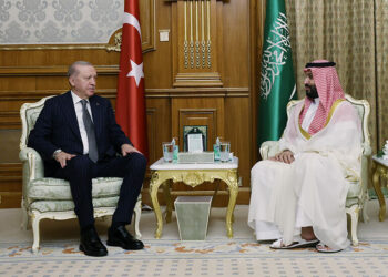 Cumhurbaşkanı Erdoğan, Suudi Arabistan Veliaht Prensi Muhammed Bin Selman ile görüştü