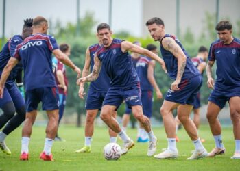 Trabzonspor, Göztepe hazırlıklarını sürdürdü