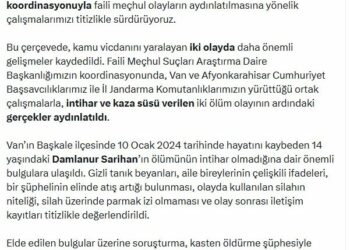 Bakan Gürlek: İntihar ve kaza süsü verilen iki ölüm olayı aydınlatıldı