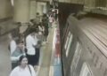 Şişli’de görme engelli Enes’in valiziyle metro raylarına düştüğü anlar kamerada