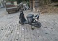 Kamyonete çarpan elektrikli bisikletten düşen çocuk yaralandı