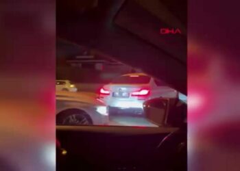 Otomobille drift atan aday sürücüye 140 bin lira ceza; sürücü belgesi iptal edildi