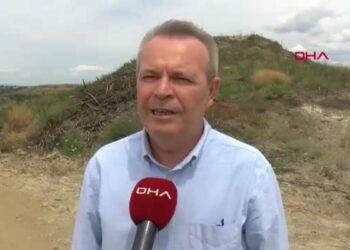 Çanakkale'de yangın sonrası ortaya çıkan tümülüste kazı çalışması yapılacak