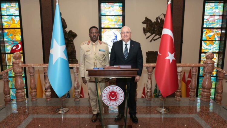 Bakan Güler, Somali Genelkurmay Başkanı Tuğgeneral Mohamud’u kabul etti