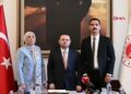 Bakan Gürlek, Muhsin Yazıcıoğlu'nun ailesini kabul etti