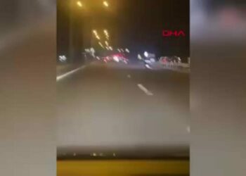Motosikletle tek teker üzerinde D-100 karayolunda giden sürücüye 46 bin TL ceza