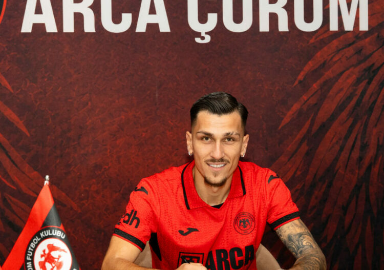 Arca Çorum FK, Alexandros Kyziridis'i transfer etti