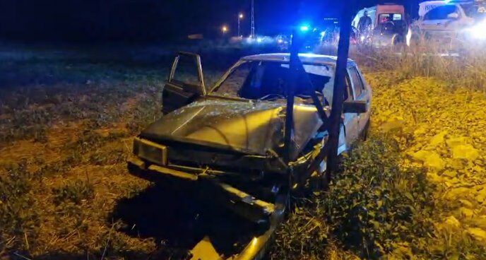 Çorum'da kazada yaralanan sürücü 2.86 promil alkollü çıktı