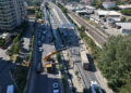 Esenlerde dereye düşen TIR 5 saat sonra kurtarıldı / Geniş haber- Havadan aktüel görüntüler