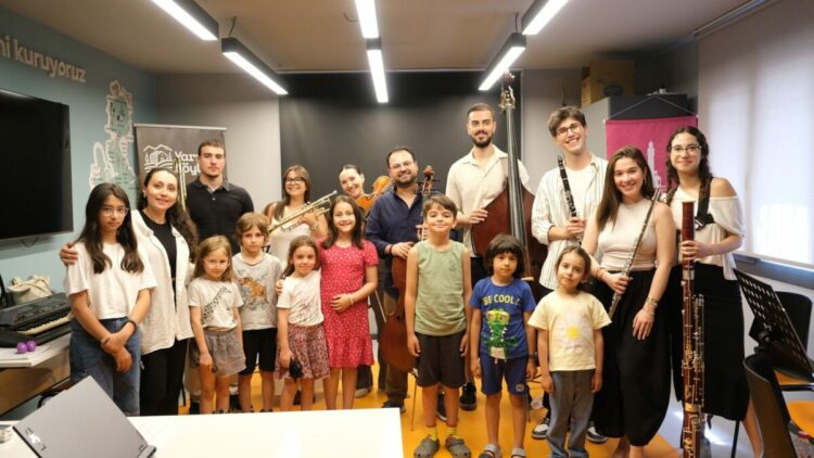 ‘Yarının Köyleri'nde çocuklara klasik müzik etkinliği