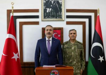Bakan Fidan, Libya'da TSK Görev Grup Komutanlığı'nı ziyaret etti
