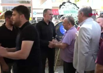 Kazada ölen belediye başkanının amcası toprağa verildi