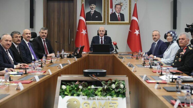 İçişleri Bakanlığı'nda 'güvenlik' toplantısı