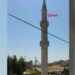 Siirt Yeni cami için minare kontrollü yıkıldı
