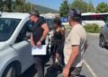 Türk bayrağını ateşe veren şüpheli adliyede