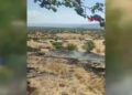 Karakoçan’da anız yangını