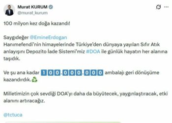 DOA ile 100 milyon ambalaj geri dönüşüme kazandırıldı