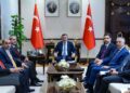 Cevdet Yılmaz, Irak Federal Yolsuzlukla Mücadele Komisyonu Başkanı Lami'yi kabul etti