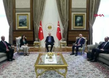 Cumhurbaşkanı Erdoğan, DEM Parti İmralı heyetini kabul etti