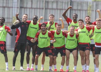 Samsunspor, Göztepe maçı hazırlıklarını sürdürdü