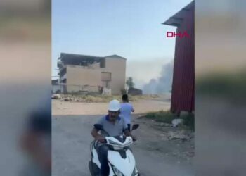 Manisa'da dolum tesisinde patlama