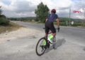 Engelli milli kayakçı, kondisyonunu korumak için başladığı bisiklet sporunda dereceler elde etti