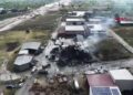 Dolum tesisinde patlama sonrası yangın: 2 ölü, 2 yaralı / Dron