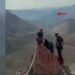 Şırnak’ta kayalıklarda mahsur kalan 4 keçi kurtarıldı