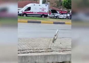 Eğirdir'de zincirleme kaza