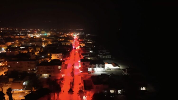 Deniz kaplumbağaları için sahil aydınlatmalarında 'kırmızı ışık' uygulaması