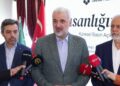 Filistin için 'İnsanlığı Sesi' çağrısı öncesinde İstanbul'da basın toplantısı yapıldı