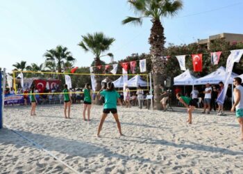 Bodrum'da Plaj Voleybolu Şenliği tamamlandı