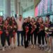 Dünya ikincisi U17 Voleybol Milli Takımı’na havalimanında çiçekli karşılama