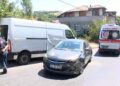 Ataşehir’de 2 otomobilin karıştığı kazada 1 kişi yaralandı