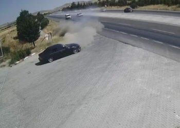 Konya'da 2 sürücünün öldüğü kazanın görüntüleri ortaya çıktı