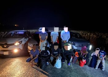 Edirne'de 7 kaçak göçmen yakalandı, 3 organizatör şüphelisi tutuklandı